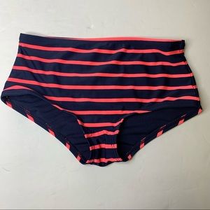 Girl’s Gap Kids’ High Waisted Striped Bikini Bottoms